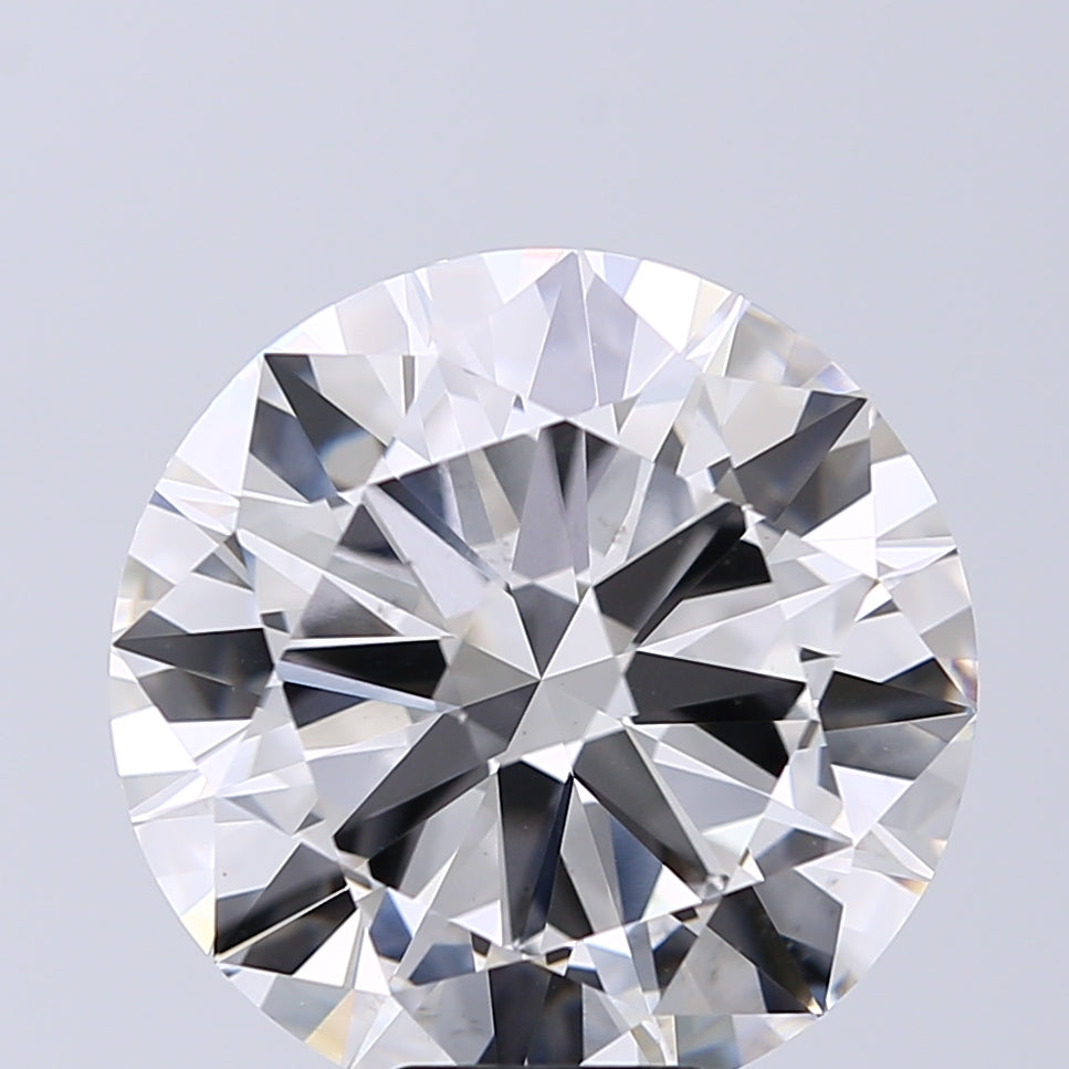 Lab-Grown 10.05 Carat Round Brilliant Diamond color E Clarity VS2, precious stones, engagement diamonds