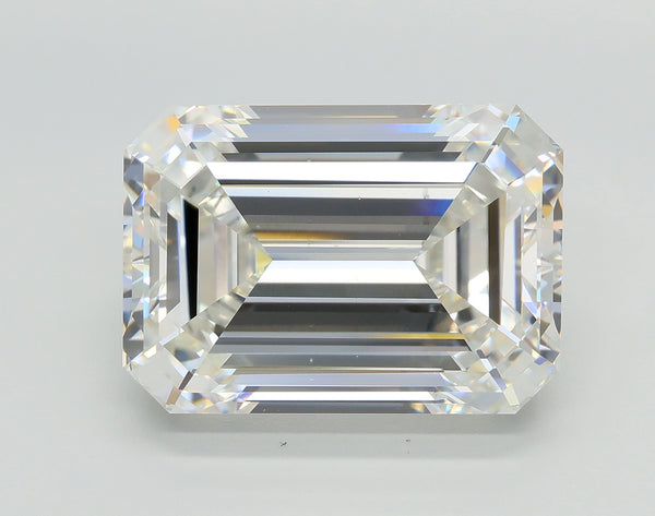 Lab-Grown 10.52 Carat Emerald Cut Diamond color G Clarity VS1, precious stones, engagement diamonds