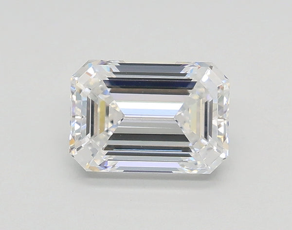 Lab-Grown 1.02 Carat Emerald Cut Diamond color D Clarity VS1, precious stones, engagement diamonds
