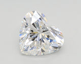 Lab-Grown 1.53 Carat Heart Shape Diamond color E Clarity VVS2, precious stones, engagement diamonds