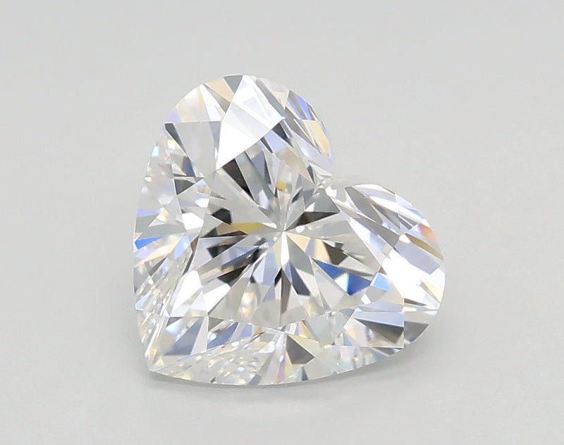 Lab-Grown 1.53 Carat Heart Shape Diamond color E Clarity VVS2, precious stones, engagement diamonds