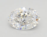 Lab-Grown 1.01 Carat Oval Shape Diamond color D Clarity VS1, precious stones, engagement diamonds