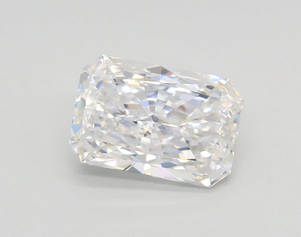 Lab-Grown 1.01 Carat Radiant Cut Diamond color D Clarity VS2, precious stones, engagement diamonds