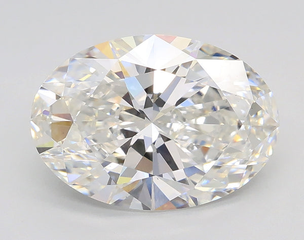 Lab-Grown 2.55 Carat Oval Shape Diamond color F Clarity VS2 With GIA Certificate, precious stones, engagement diamonds