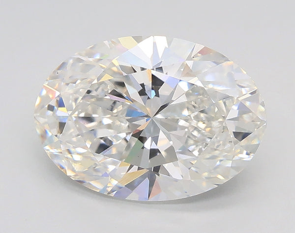 Lab-Grown 2.52 Carat Oval Shape Diamond color F Clarity VS2 With GIA Certificate, precious stones, engagement diamonds