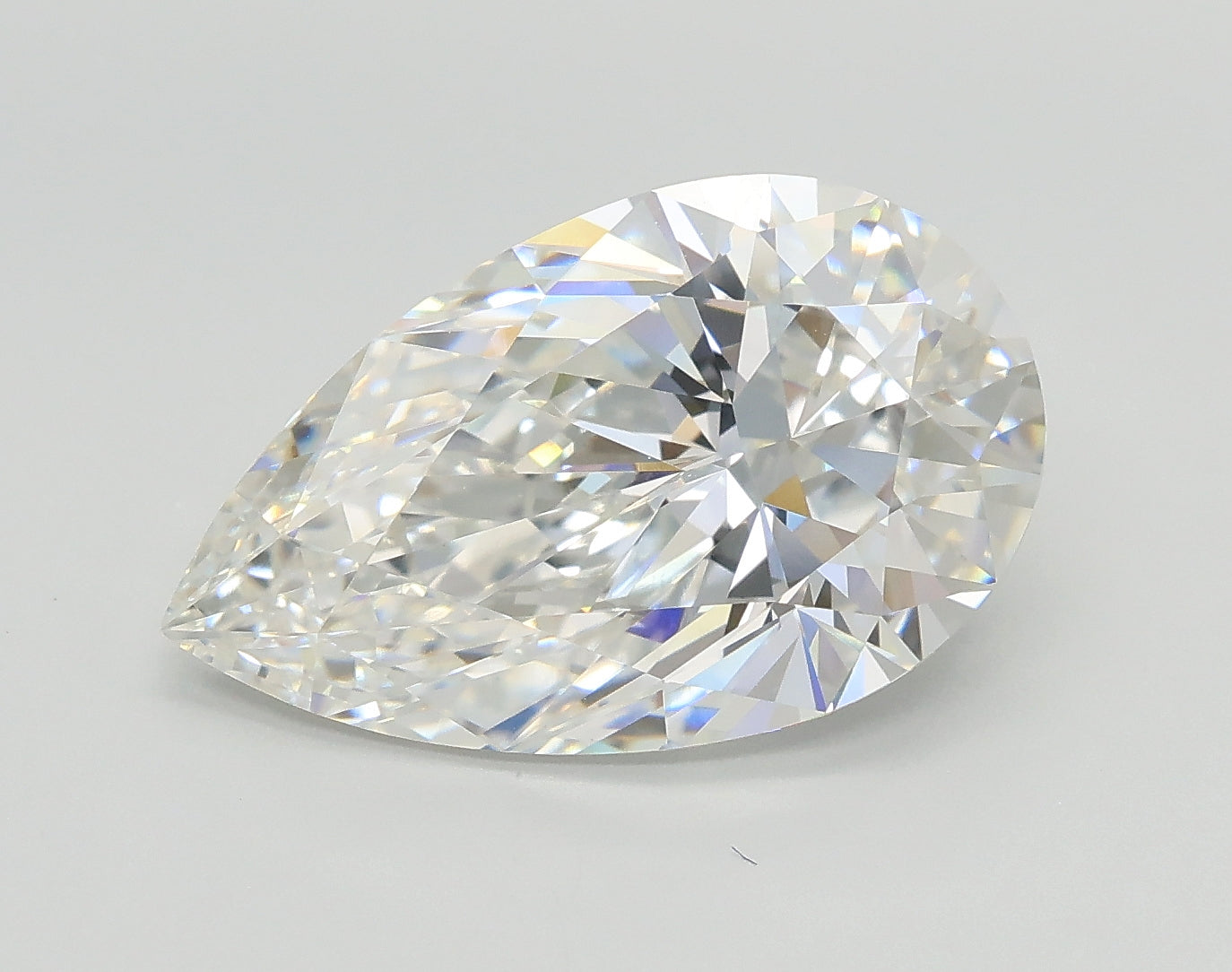 Lab-Grown 3.04 Carat Pear Shape Diamond color G Clarity VS1 With GIA Certificate, precious stones, engagement diamonds