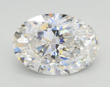 Lab-Grown 2.53 Carat Oval Shape Diamond color E Clarity VS1 With GIA Certificate, precious stones, engagement diamonds