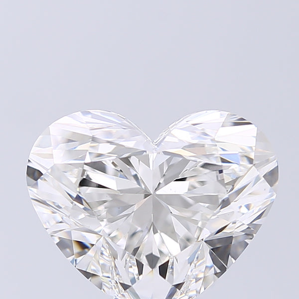 Lab-Grown 7.02 Carat Heart Shape Diamond color F Clarity VS1, precious stones, engagement diamonds