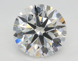 Lab-Grown 3.08 Carat Round Brilliant Diamond color E Clarity VS1 With GIA Certificate, precious stones, engagement diamonds