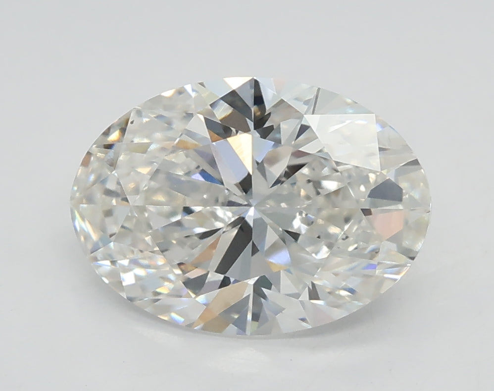 Lab-Grown 2.01 Carat Oval Shape Diamond color F Clarity VS2 With GIA Certificate, precious stones, engagement diamonds