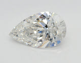 Lab-Grown 2.51 Carat Pear Shape Diamond color F Clarity VVS2 With GIA Certificate, precious stones, engagement diamonds