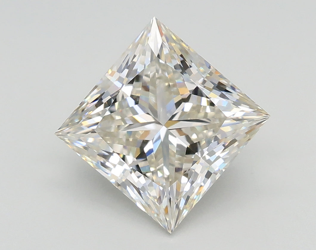 Lab-Grown 2.08 Carat Princess Cut Diamond color H Clarity VS1, precious stones, engagement diamonds