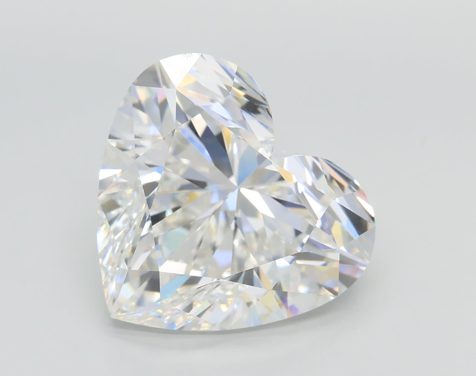 Lab-Grown 8.02 Carat Heart Shape Diamond color F Clarity SI1 With GIA Certificate, precious stones, engagement diamonds
