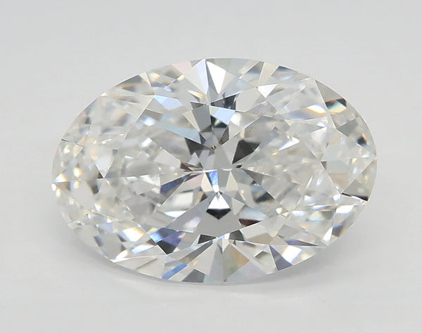 Lab-Grown 2.52 Carat Oval Shape Diamond color E Clarity VS1 With GIA Certificate, precious stones, engagement diamonds