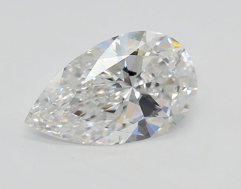 Lab-Grown 1.04 Carat Pear Shape Diamond color D Clarity VVS2, precious stones, engagement diamonds