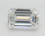 Lab-Grown 4.07 Carat Emerald Cut Diamond color F Clarity VS1 With GIA Certificate, precious stones, engagement diamonds