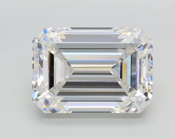 Lab-Grown 8.08 Carat Emerald Cut Diamond color F Clarity VVS2, precious stones, engagement diamonds