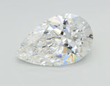 Lab-Grown 3.01 Carat Pear Shape Diamond color E Clarity VS1, precious stones, engagement diamonds