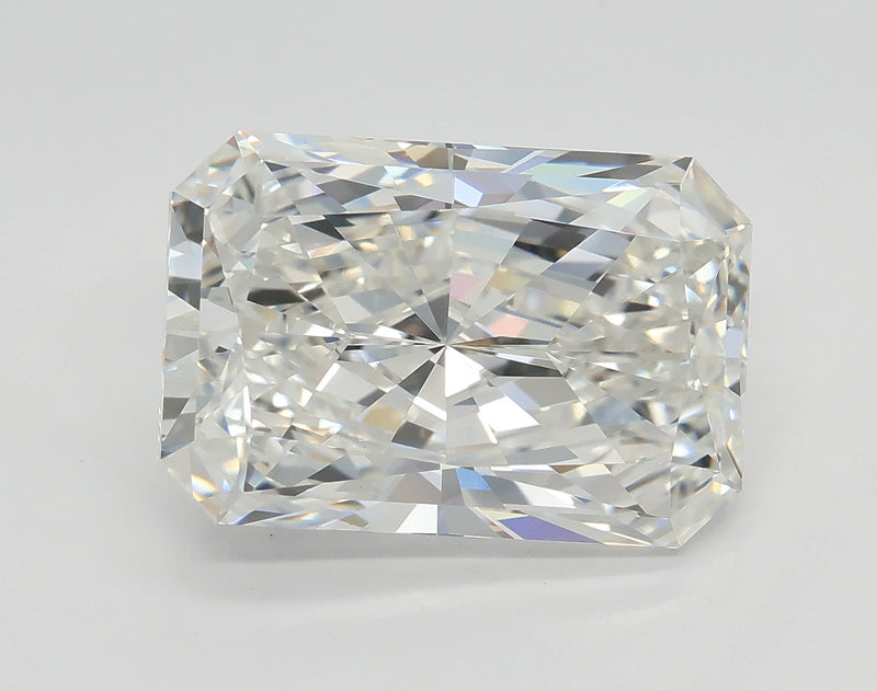 Lab-Grown 4.58 Carat Radiant Cut Diamond color F Clarity VS1 With GIA Certificate, precious stones, engagement diamonds