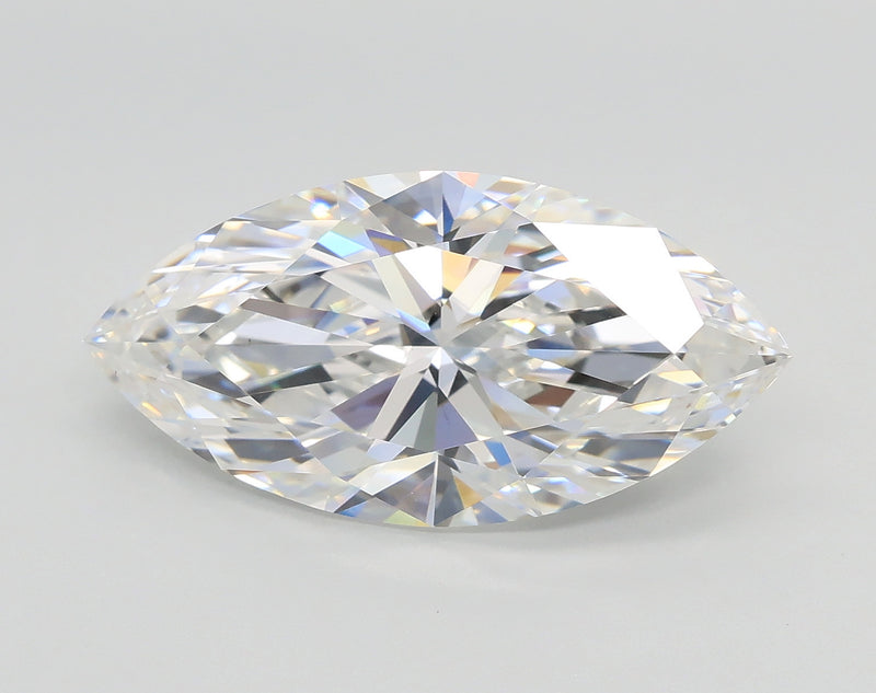 Lab-Grown 4.01 Carat Marquis Shape Diamond color F Clarity VS1 With GIA Certificate, precious stones, engagement diamonds