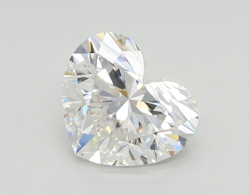 Lab-Grown 1.70 Carat Heart Shape Diamond color E Clarity SI1 With GIA Certificate, precious stones, engagement diamonds