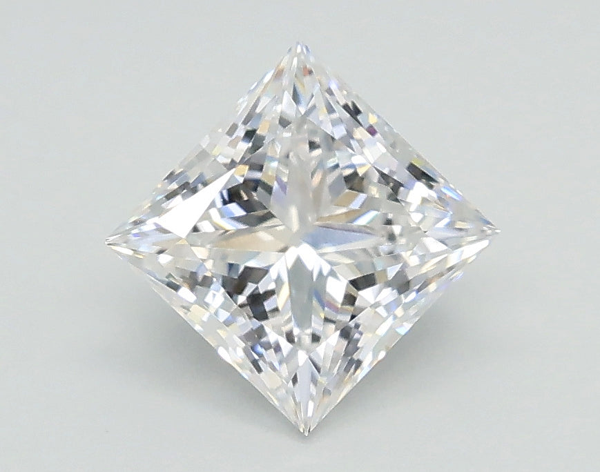 Lab-Grown 1.01 Carat Princess Cut Diamond color E Clarity VS1, precious stones, engagement diamonds