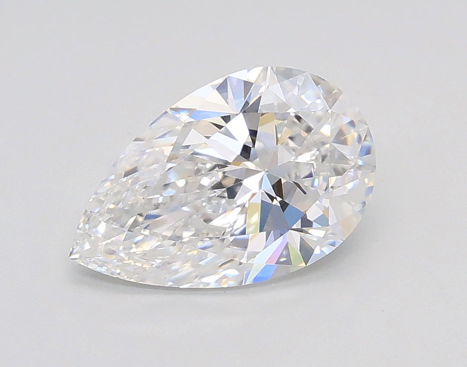 Lab-Grown 1.03 Carat Pear Shape Diamond color D Clarity VS1 With GIA Certificate, precious stones, engagement diamonds