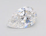 Lab-Grown 1.03 Carat Pear Shape Diamond color D Clarity VS1 With GIA Certificate, precious stones, engagement diamonds