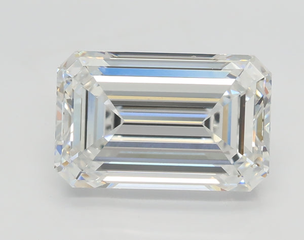 Lab-Grown 3.52 Carat Emerald Cut Diamond color E Clarity VVS2 With GIA Certificate, precious stones, engagement diamonds