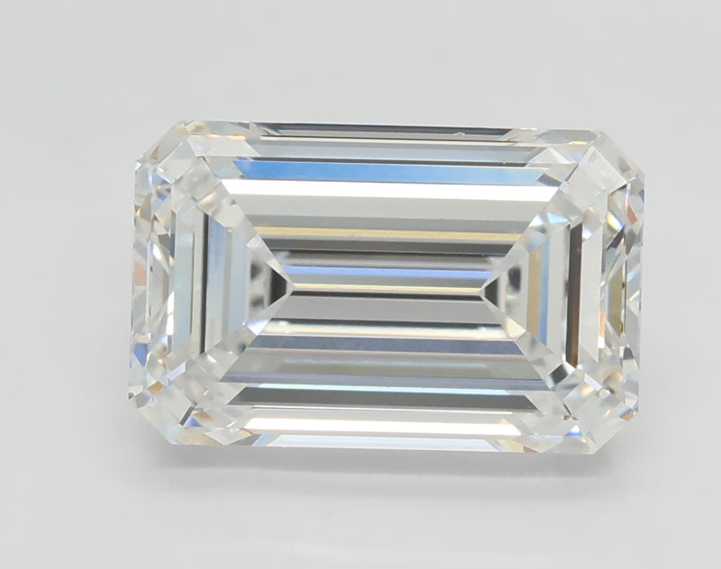 Lab-Grown 3.52 Carat Emerald Cut Diamond color E Clarity VVS2 With GIA Certificate, precious stones, engagement diamonds