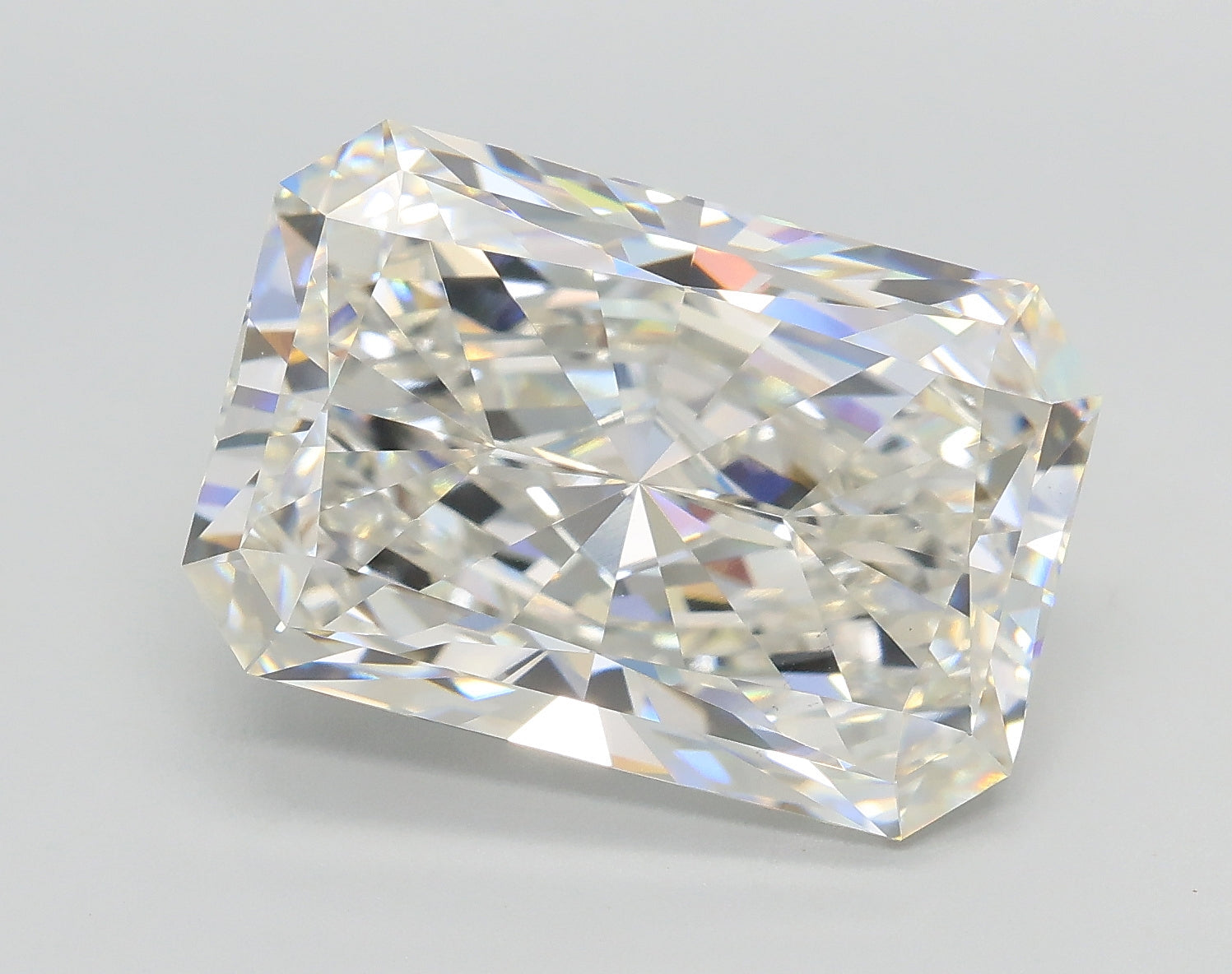 Lab-Grown 7.08 Carat Radiant Cut Diamond color G Clarity VS1, precious stones, engagement diamonds