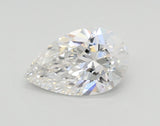 Lab-Grown 1.04 Carat Pear Shape Diamond color E Clarity VS1, precious stones, engagement diamonds