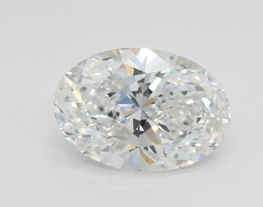 Lab-Grown 1.36 Carat Oval Shape Diamond color D Clarity VVS1, precious stones, engagement diamonds