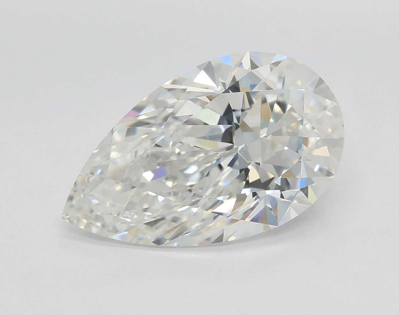 Lab-Grown 3.05 Carat Pear Shape Diamond color F Clarity VVS1 With GIA Certificate, precious stones, engagement diamonds