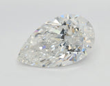 Lab-Grown 3.05 Carat Pear Shape Diamond color F Clarity VVS1 With GIA Certificate, precious stones, engagement diamonds