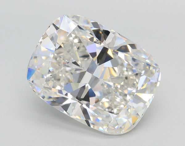 Lab-Grown 8.10 Carat Cushion Modified Brilliant Cut Diamond color F Clarity VS1, precious stones, engagement diamonds