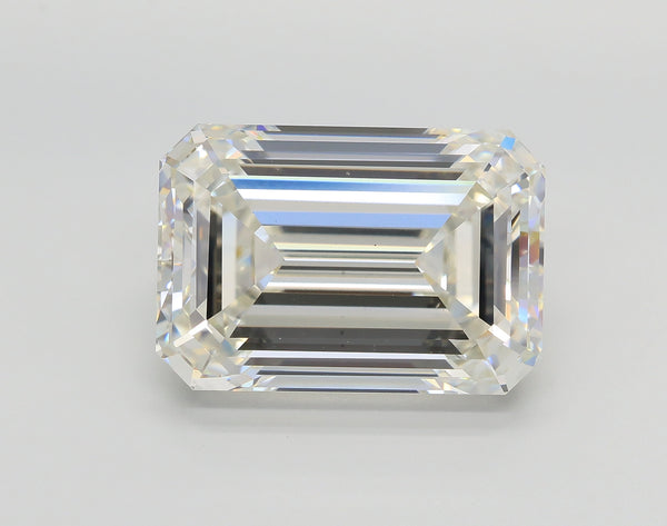 Lab-Grown 10.02 Carat Emerald Cut Diamond color G Clarity VS1, precious stones, engagement diamonds