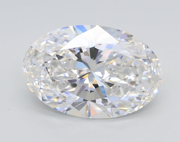 Lab-Grown 2.02 Carat Oval Shape Diamond color E Clarity VS1, precious stones, engagement diamonds