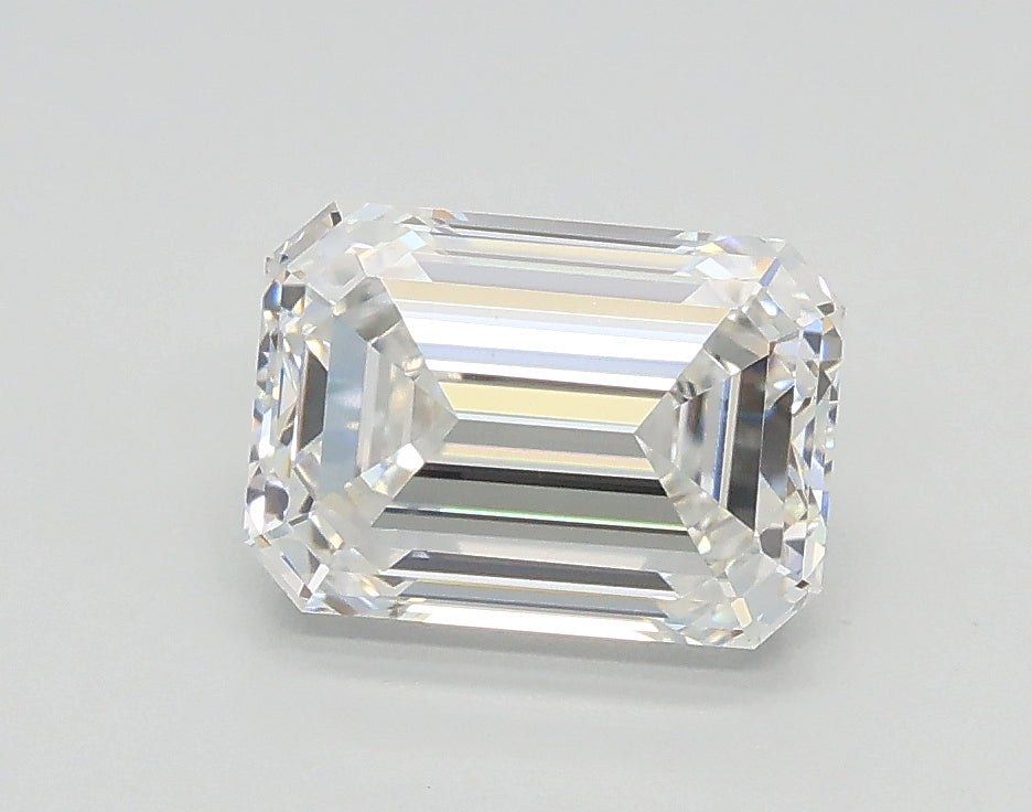Lab-Grown 1.35 Carat Emerald Cut Diamond color E Clarity VS1, precious stones, engagement diamonds