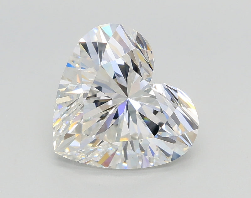 Lab-Grown 2.06 Carat Heart Shape Diamond color E Clarity VS1, precious stones, engagement diamonds