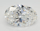 Lab-Grown 4.07 Carat Oval Shape Diamond color F Clarity VS1 With GIA Certificate, precious stones, engagement diamonds