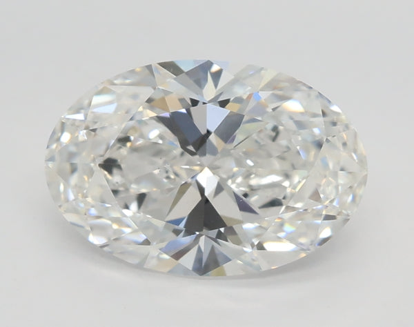 Lab-Grown 2.01 Carat Oval Shape Diamond color F Clarity VS1 With GIA Certificate, precious stones, engagement diamonds