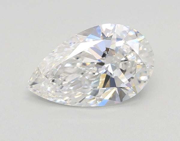 Lab-Grown 1.01 Carat Pear Shape Diamond color E Clarity VVS2, precious stones, engagement diamonds