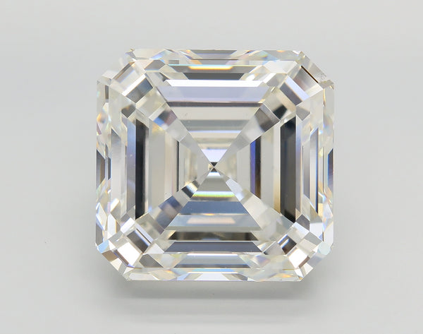 Lab-Grown 17.03 Carat Asscher Cut Diamond color G Clarity VS1, precious stones, engagement diamonds