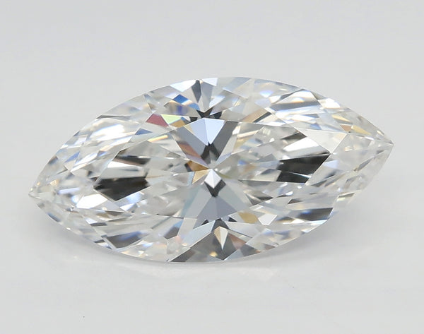 Lab-Grown 2.01 Carat Marquis Shape Diamond color D Clarity VS1 With GIA Certificate, precious stones, engagement diamonds