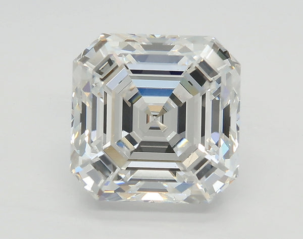 Lab-Grown 2.71 Carat Asscher Cut Diamond color E Clarity VS1 With GIA Certificate, precious stones, engagement diamonds