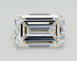 Lab-Grown 1.51 Carat Emerald Cut Diamond color F Clarity VS1, precious stones, engagement diamonds