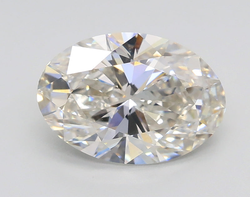 Lab-Grown 2.70 Carat Oval Shape Diamond color G Clarity VVS2, precious stones, engagement diamonds