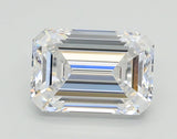 Lab-Grown 2.04 Carat Emerald Cut Diamond color E Clarity VS1, precious stones, engagement diamonds