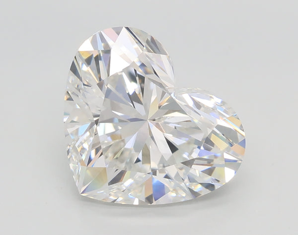 Lab-Grown 5.03 Carat Heart Shape Diamond color E Clarity VS1, precious stones, engagement diamonds